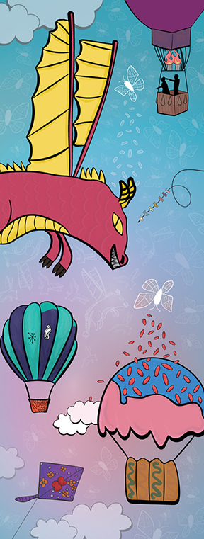 "Up in the Air!" Buellton's Community Art Project "Up in the Air!" - Sprinkles