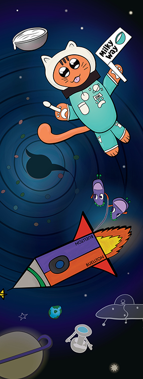 "Up in the Air!" Buellton's Community Art Project "Up in the Air!" - Milky Way